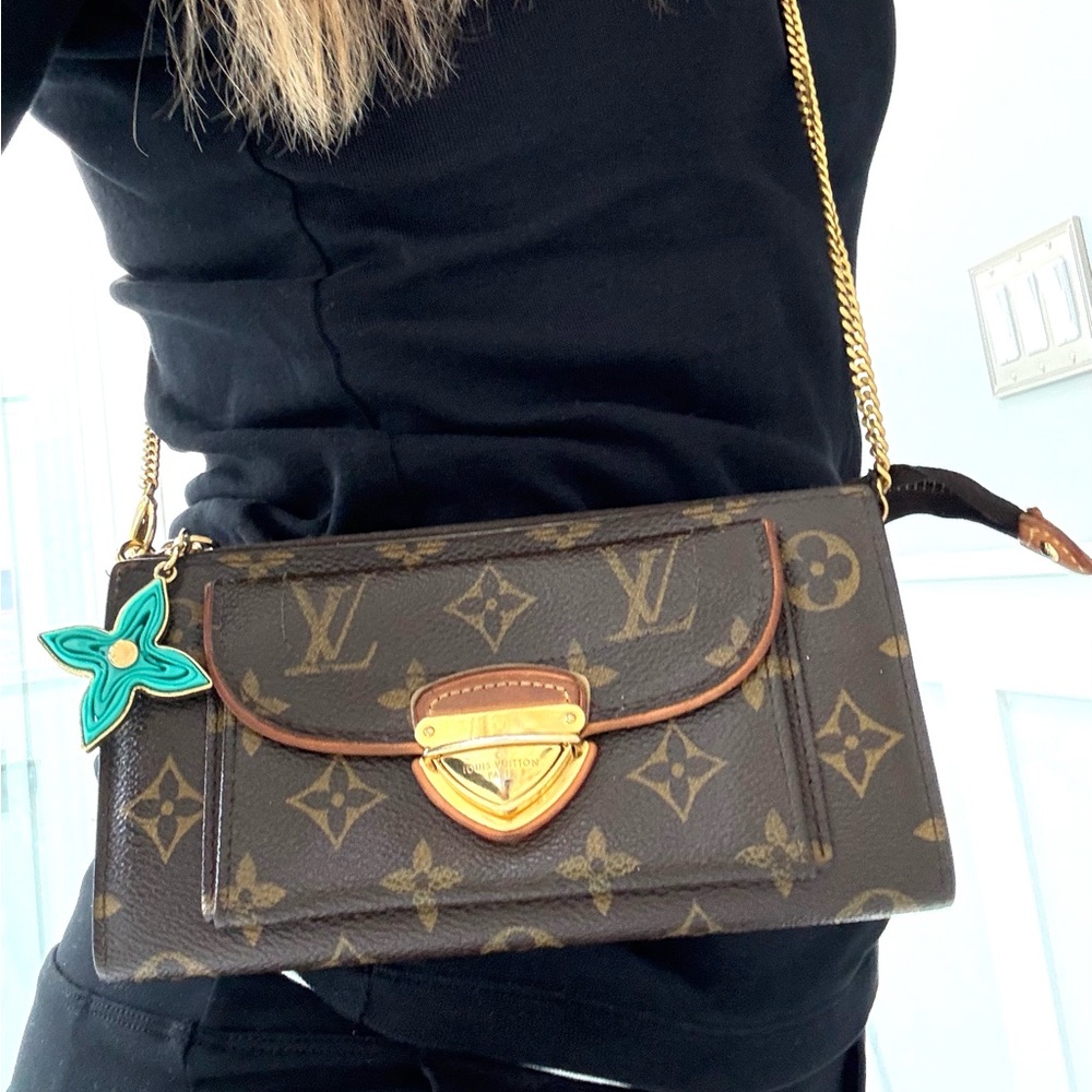 Authentic Louis Vuitton monogram Portefeuille Astrid zip up Large wallet/clutch